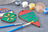 Kit création Décoration pour sapin en Bois à peindre x1 (G10919)