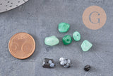 Kit mix de perles 12 couleurs pierre naturelles Lithothérapie x1 (G9707)
