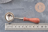 Kit pour cire à cacheter pour création de sceaux personnalisés et invitations de mariage DIY, x1 (G3787)