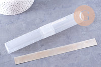 Lames de coupe pour pâte polymère Acier inoxydable 20cm, x1 (G10680)
