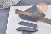Lames de coupe pour pâte polymère Acier inoxydable 20cm, x1 (G10680)