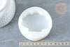 Moule en silicone coquillage bougie savons bijoux 9.2cm, x1 (G7328)
