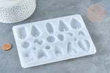 Moule pour fabrication pendentif résine 125x170mm, x1 (G8225)