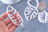 NPR-Moules en silicone feuilles, Moule patisserie, emporte-pièce en silicone pour cuisine gateau et loisirs créatifs,10.5cm, x4 G4138