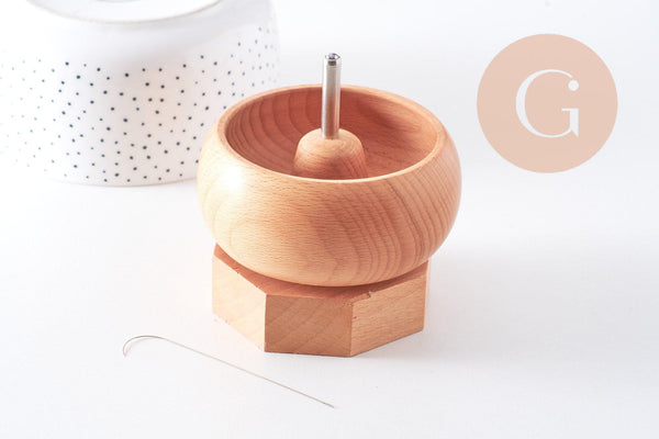 Moulin à perles SIMPLE BEADSMITH 9cm, outils création bijoux tissage perle rocaille, x1 (G10501)