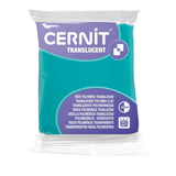 Pâte polymère Cernit TRANSLUCENT - Vert emeraude x56g (G10644)