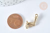 Pendentif Lapin ballon zamac doré 21mm,pendentif doré pour création de bijoux, x1 G7417
