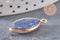 Pendentif goutte lapis lazuli naturel 25mm, x1 (G5212)
