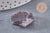 Pendentif hexagone améthyste violette, pendentif pierre, améthyste naturelle, 29mm x1 (G0587)