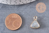 Pendentif triangle labradorite,pendentif bijoux, pendentif pierre,bracelet pierre,pierre naturelle,labradorite Naturelle,16mm, x1, G0845