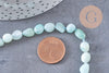 Perle amazonite turquoise, amazonite naturelle, perle pierre, 10mm, fil de 46 perles x1 (G2793)