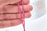 Perle heishi howlite naturelle rose 1mm, pierre naturelle, turquoise naturelle, perle en pierre, fil de 30cm, x1 (G7262)