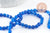 Perle jade bleu foncé jade,pierre naturelle, pierre,perle facette,jade,4mm,fil de 36cm, x1 (G0605)