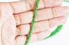 Perle jade vert, pierre naturelle, jade naturel, perle pierre, perle facette, 4mm, fil de 36cm, x1 (G2925)