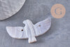 Perle oiseau aigle pierre naturelle 40mm, x1 (G10332)