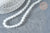Perle ronde selenite blanche 6mm, pierre blanche naturelle, fil de 40cm, x1 G7331