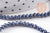 Perles Abacus Cristal à facette noir irisé gris 3x2mm, x1 fil de 32cm (G5424)