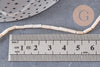 Perles Tube coquillage, perle nacre, perle tube, coquillage naturel,9mm, le fil de 38cm, x1 (G5416)