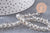 Perles abacus cristal facette gris 8mm x1 fil de 39cm (G0660)