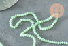 Perles abacus vert clair 3mm, x1 fil de 44cm (G2122)