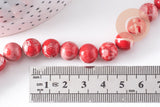 Perles howlite turquoise naturelle 12-14-16-18mm, x5 (G8192)