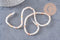 Perles jade naturel rose pâle4mm, x1 fil de 37cm (G3858)