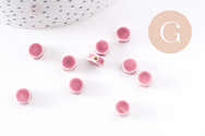 60 Perles En Céramique Fleuries - 15 Styles, 10.5x8mm, Pour Fabrication De Bijoux DIY, Artisanat - SUNNYCLUE - 1