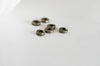 Perles rondelles tube bronze 6mm, x50 (G0534)