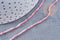 Perles rondes quartz fraise 2mm, pierre naturelle, le fil de 38cm, x1 (G8699)
