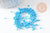Petite perles de rocaille turquoise, perlage,perles verre, rocaille bleu, fabrication bijoux,2.5mm , x 10gr (G0183)