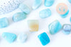 Pierre amazonite naturelle roulée 13-23mm, pierre naturelle, litotherapie, x20gr (G5772)
