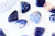 Pierre sodalite naturelle brut roulé 13-23mm, pierre naturelle, litotherapie, x1 (G5770)