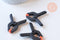 Pince à ressort en plastique 65mm, pince bricolage à mâchoire, outils de bricolage, x 2, G5696