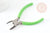 Pince fabrication de bijoux embouts plastique, x1 (G3340)