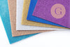 Plaque acrylique PMMA 30x40cm paillette opaque transparent sablé, x1 (G10273)