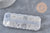 Boite Kit mix de 12 types de fournitures et perles zamac laiton Argent Platine, x1 (G8844)