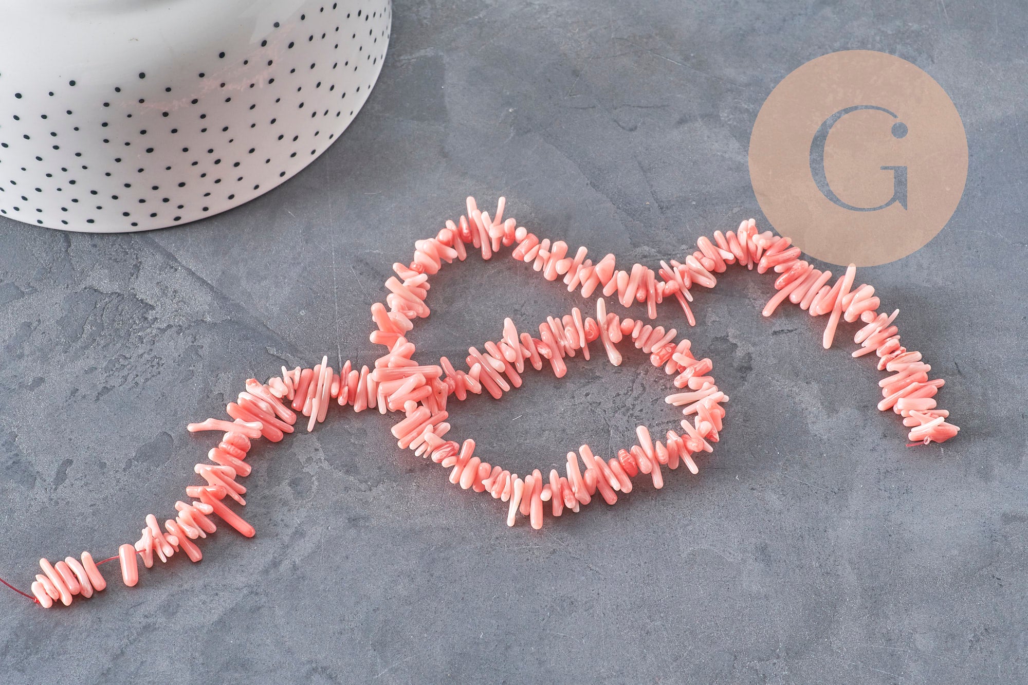 Cuentas de coral rosa EP, cuentas de coral, fabricación de joyas, coral natural, cuentas de concha, concha rosa, hilo de 38 cm, G3089