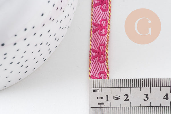 Ruban texte SISTER LOVE 10mm, x1 mètre (G10829)