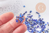 Sable chips pierre lapis lazulis bleu naturel 3~5mm non percé, x20gr (G0230)