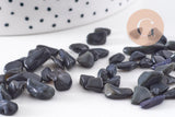 Sable chips pierre obsidienne naturelle 8-20mm non percé x20gr (G0402)