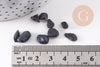 Sable chips pierre obsidienne naturelle 8-20mm non percé x20gr (G0402)