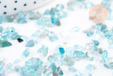 Sable chips pierre pépite apatite naturelle 2-12mm non percé, x20gr (G5787)