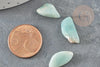 Sable pierre amazonite bleue verte naturelle brute roulée 5~25mm /2~8mm non percé, x20gr (G0249)