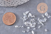 Sable pierre chips quartz cristal naturel 2~8mm non percé, x20gr (G0226)