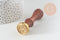 Sceau en metal Abeille cire à cacheter, une fourniture pour création de sceau personnalisé invitation de mariage DIY,x1,G3997
