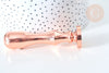 Sceau en metal Coeur or rose cire à cacheter,,25mm x1 x1 G7742