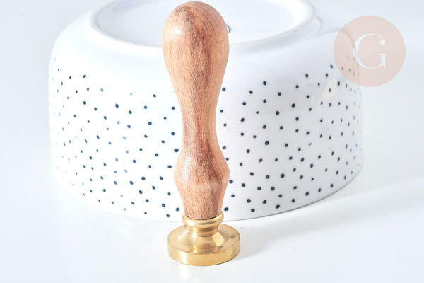 Sceau en metal lettre B cire à cacheter,personnalisation invitations DIY,25mm x1 G8405