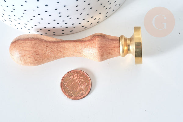 Sceau en metal lettre B cire à cacheter,personnalisation invitations DIY,25mm x1 G8405