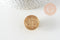 Metal seal letter V sealing wax, a supply for creating personalized seals for DIY wedding invitations, 25mm x1 G7621