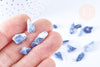Sodalite naturelle brute 10-35mm, pierre naturelle, pierre semi-précieuse, lithothérapie, X 20Gr (G6459)